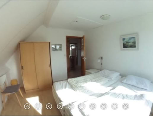 Slaapkamer 2 (west, boven)